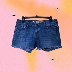 Women's Blue Denim Shorts